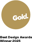 Best Design Awards Gold 2025