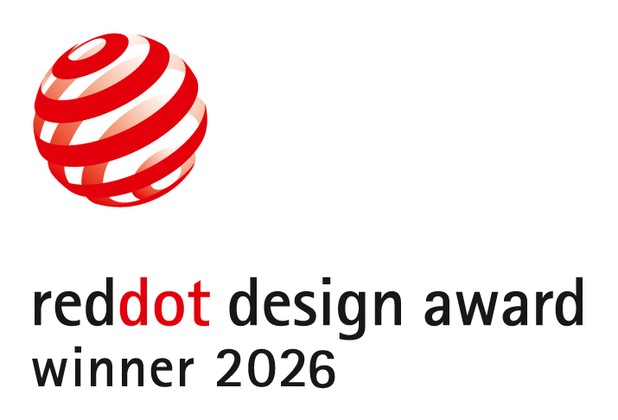 Red Dot Design Award Winner 2026